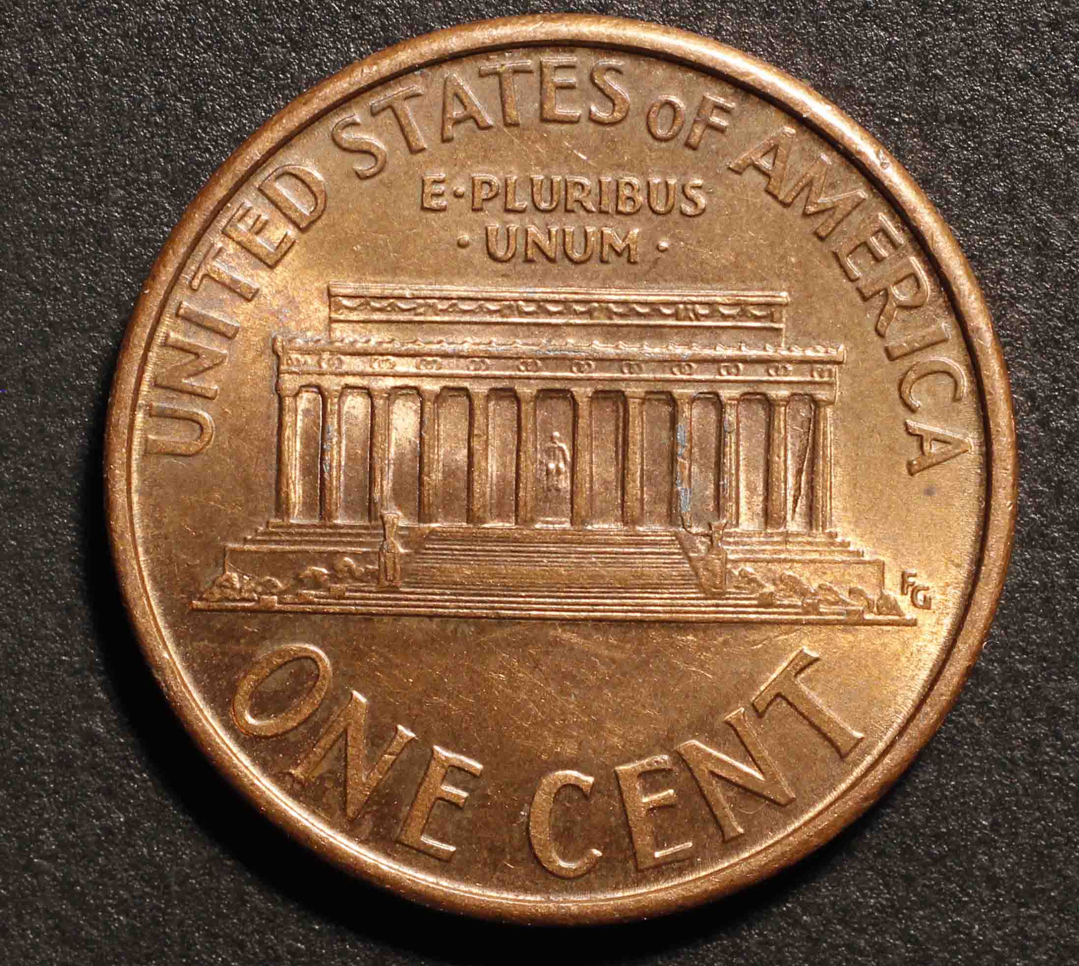 New-Addition-To-My-Collection-1993-D-Lincoln-Cent-Memorial-Bay-Crack-And-Column-Idc